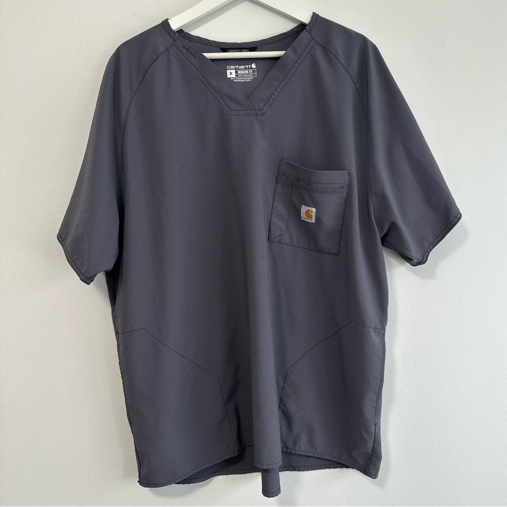 Carhartt Scrub Medical Gray Short Sleeve Tee‎ XL